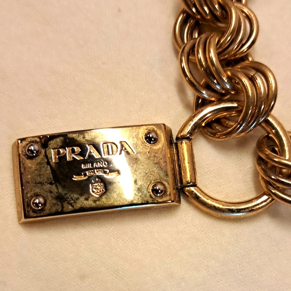 Prada Gold-Tone Chain Bag Chain - Picture 2 of 9